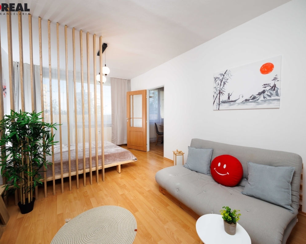 PRENAJATÉ: 1,5-izb. PRI AUPARKU | ZARIADENÝ | 6m Loggia