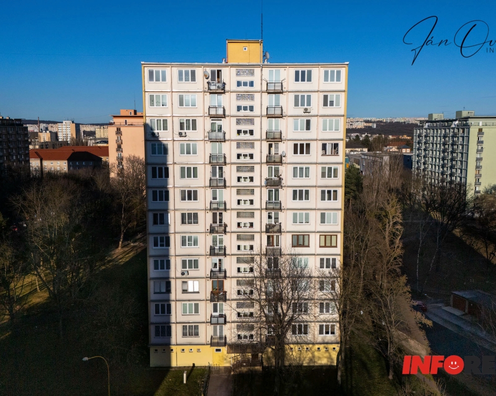 PRENÁJOM. 2 izb. byt pri TUKE, KOMPLET. REK., 55 m2, 6. p., balkón, Košice - SEVER